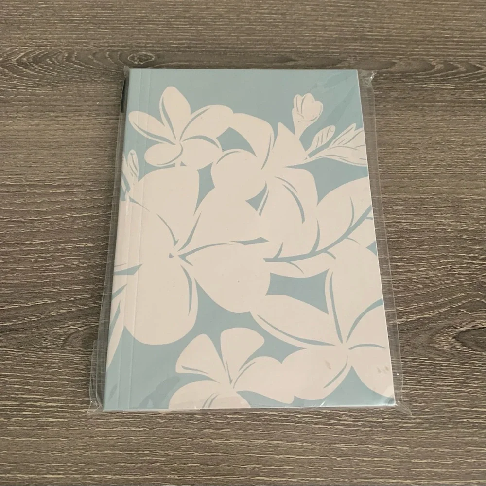 Aloha Collection Melia Notebook Low Tide Plumeria Flowers Journal 5” x 7”